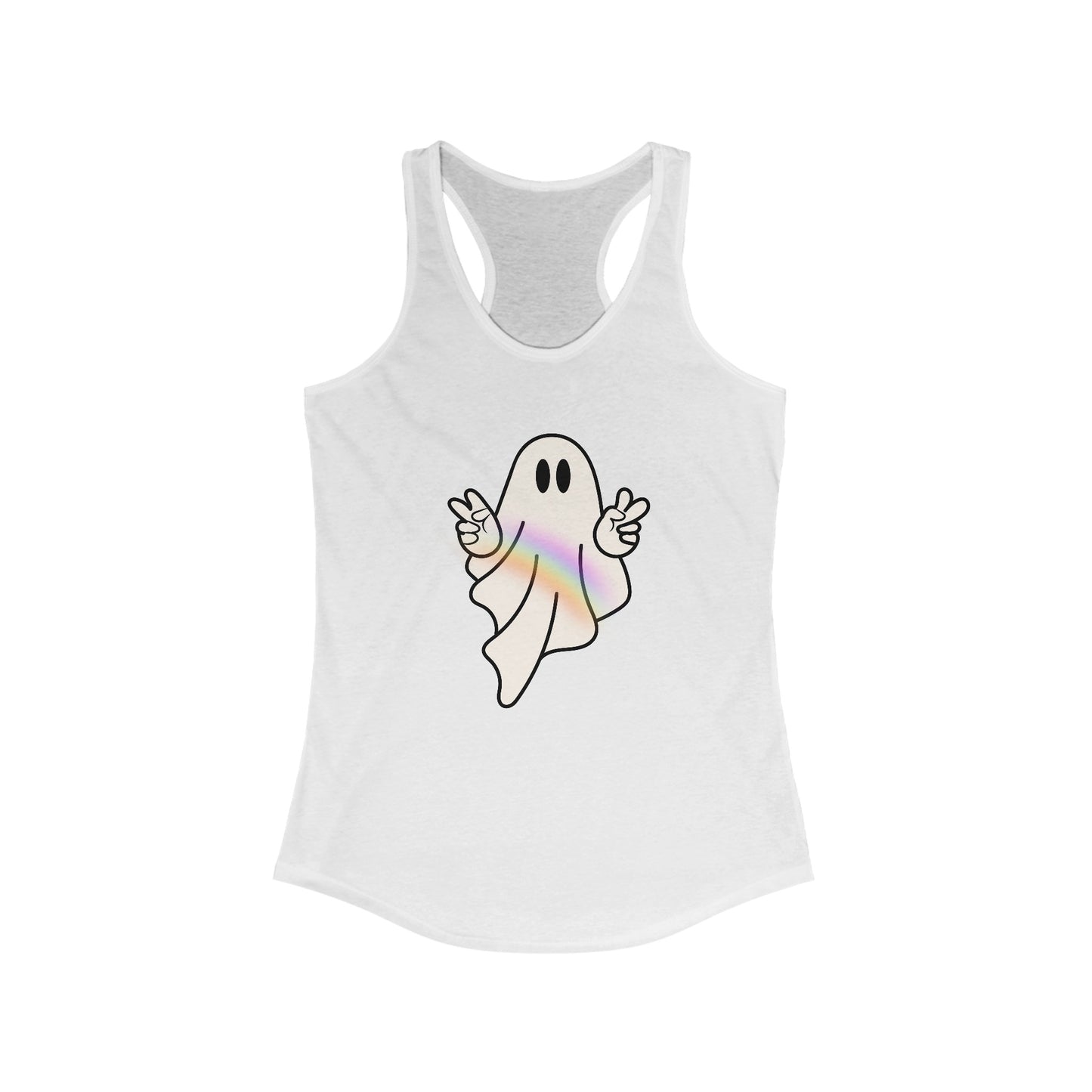 Rainbow Ghost Tank Top