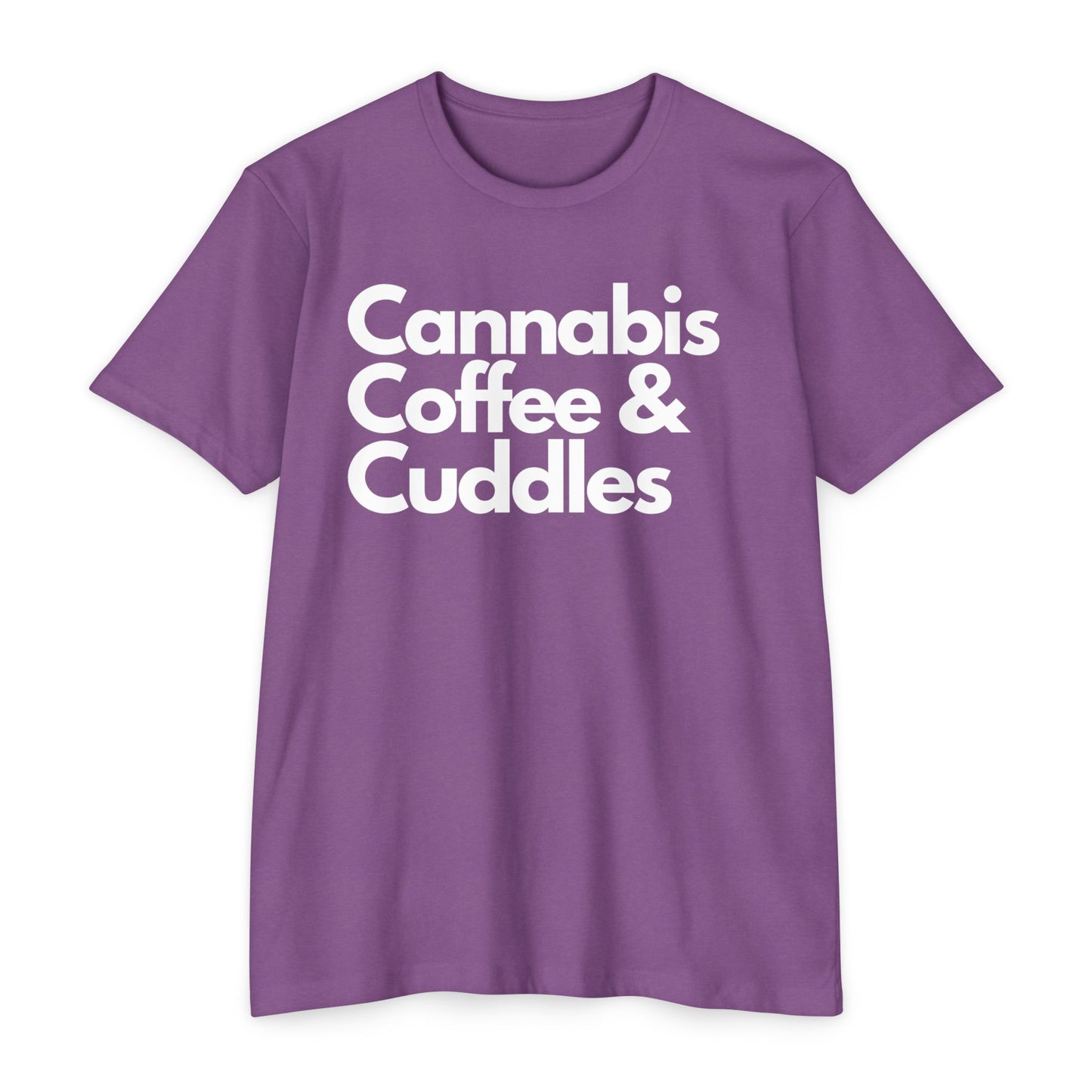 Cannabis, Coffee and Cuddles T-Shirt